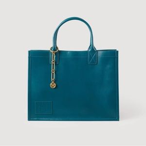 Sandro 2022 Large Leather Tote MSRP $515